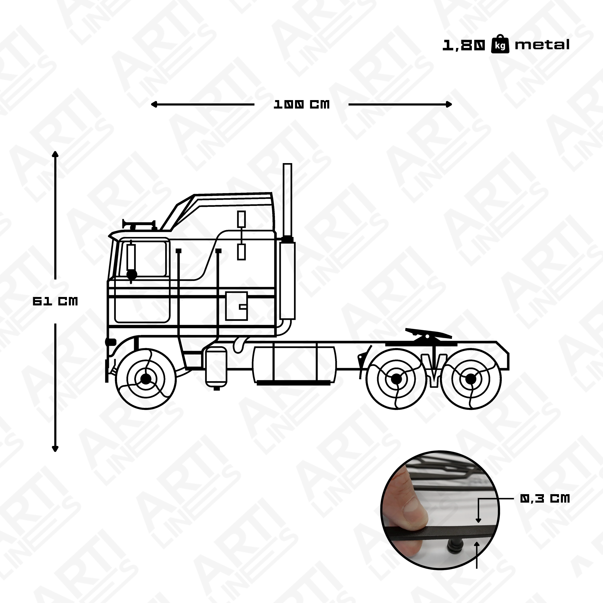 Kenworth K100 Cabover