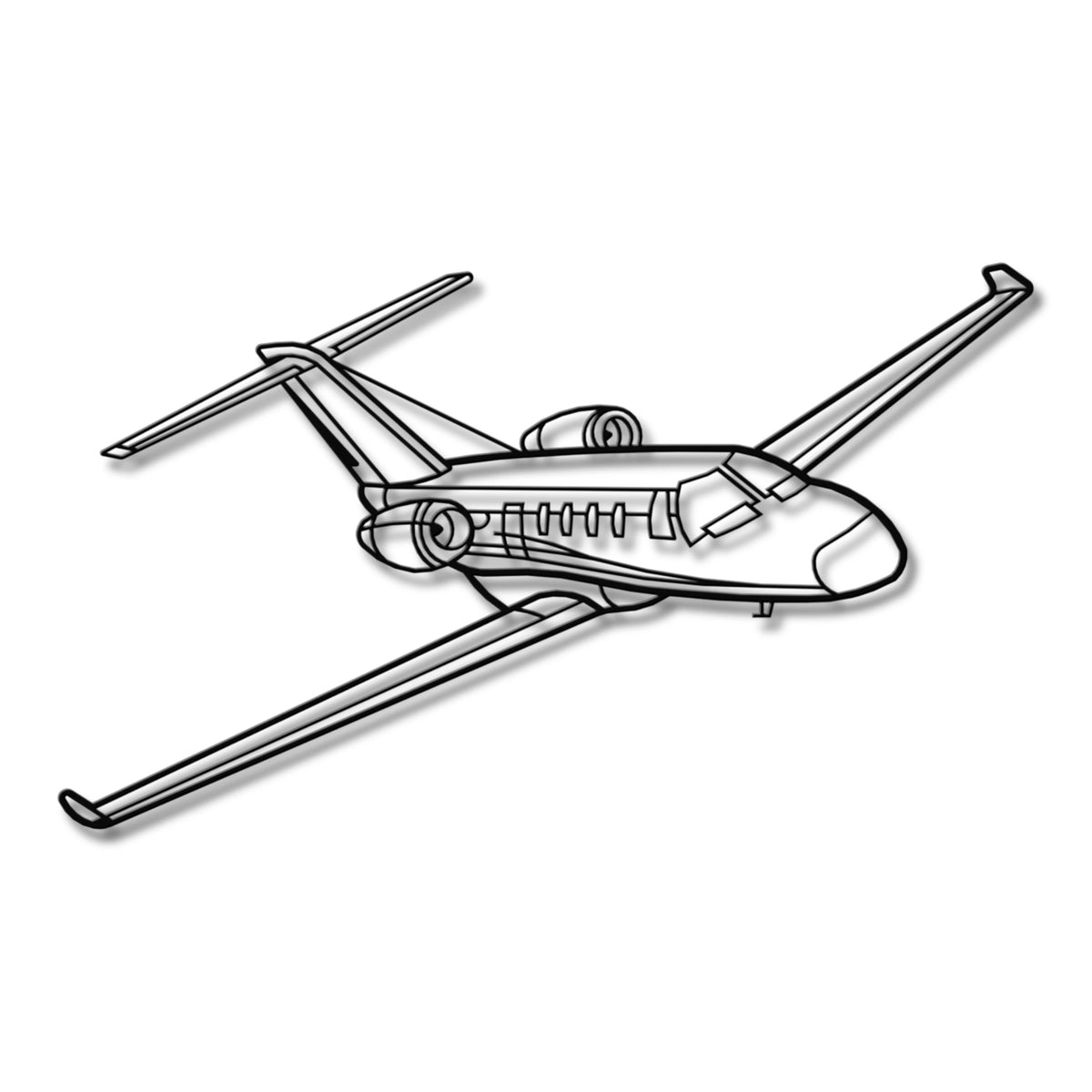 Cessna Citation M2 – Luksusowy odrzutowiec biznesowy, metalowa sylwetka