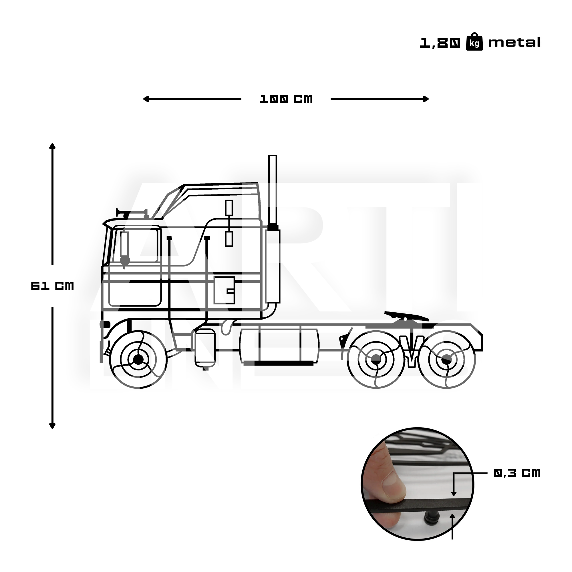 Kenworth K100 Cabover