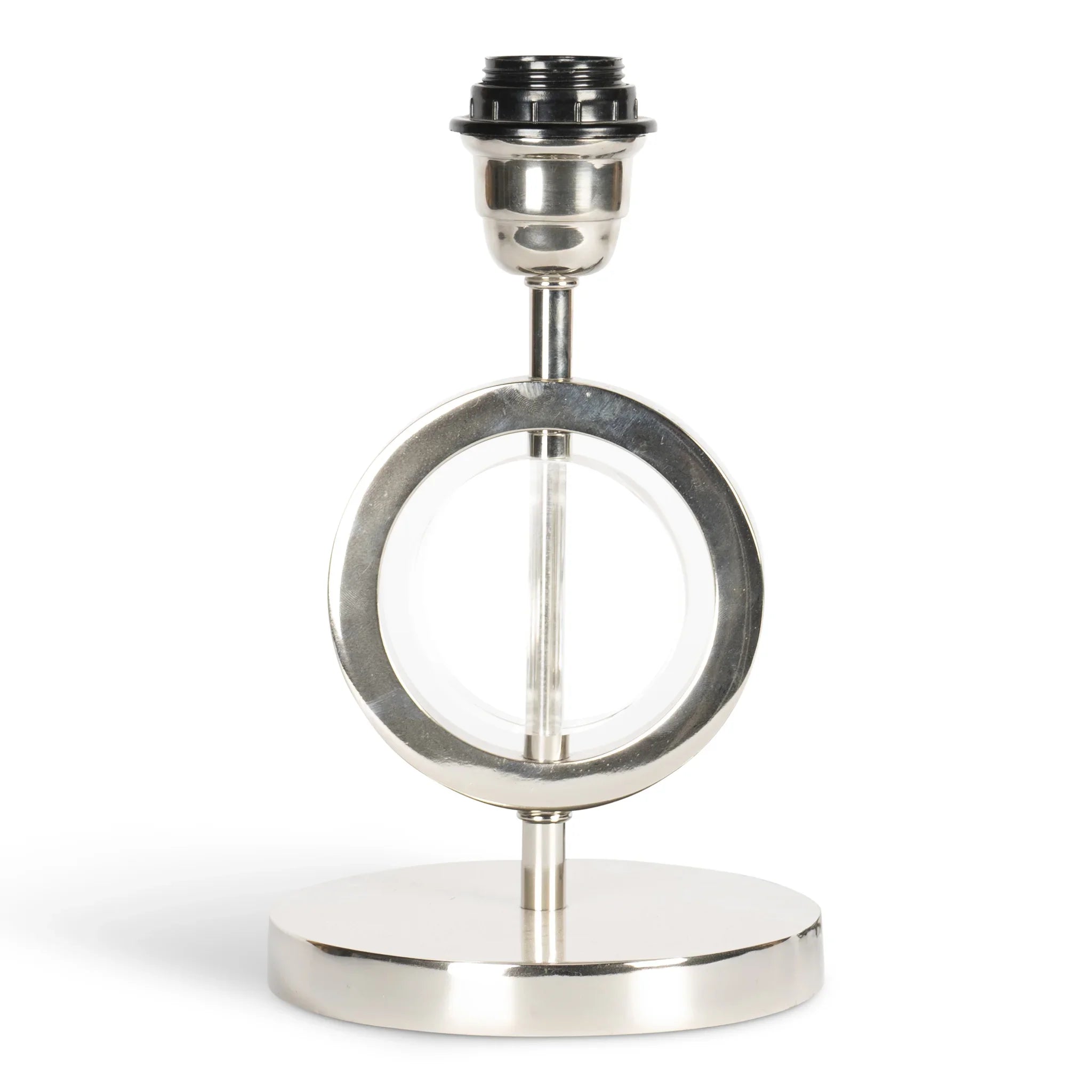 Lampa Art Deco Krąg Solo, Srebrna
