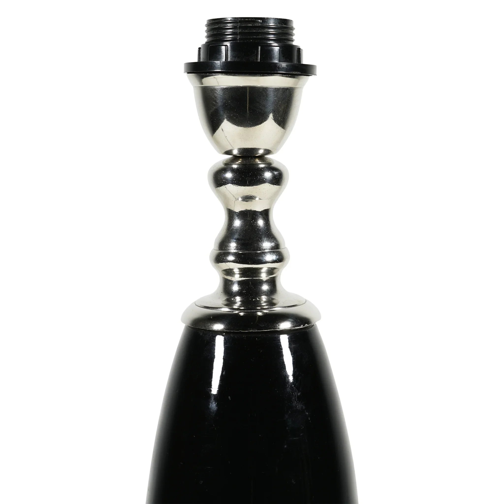 Lampa Biurkowa Art Deco ze Szkłem - widok 2
