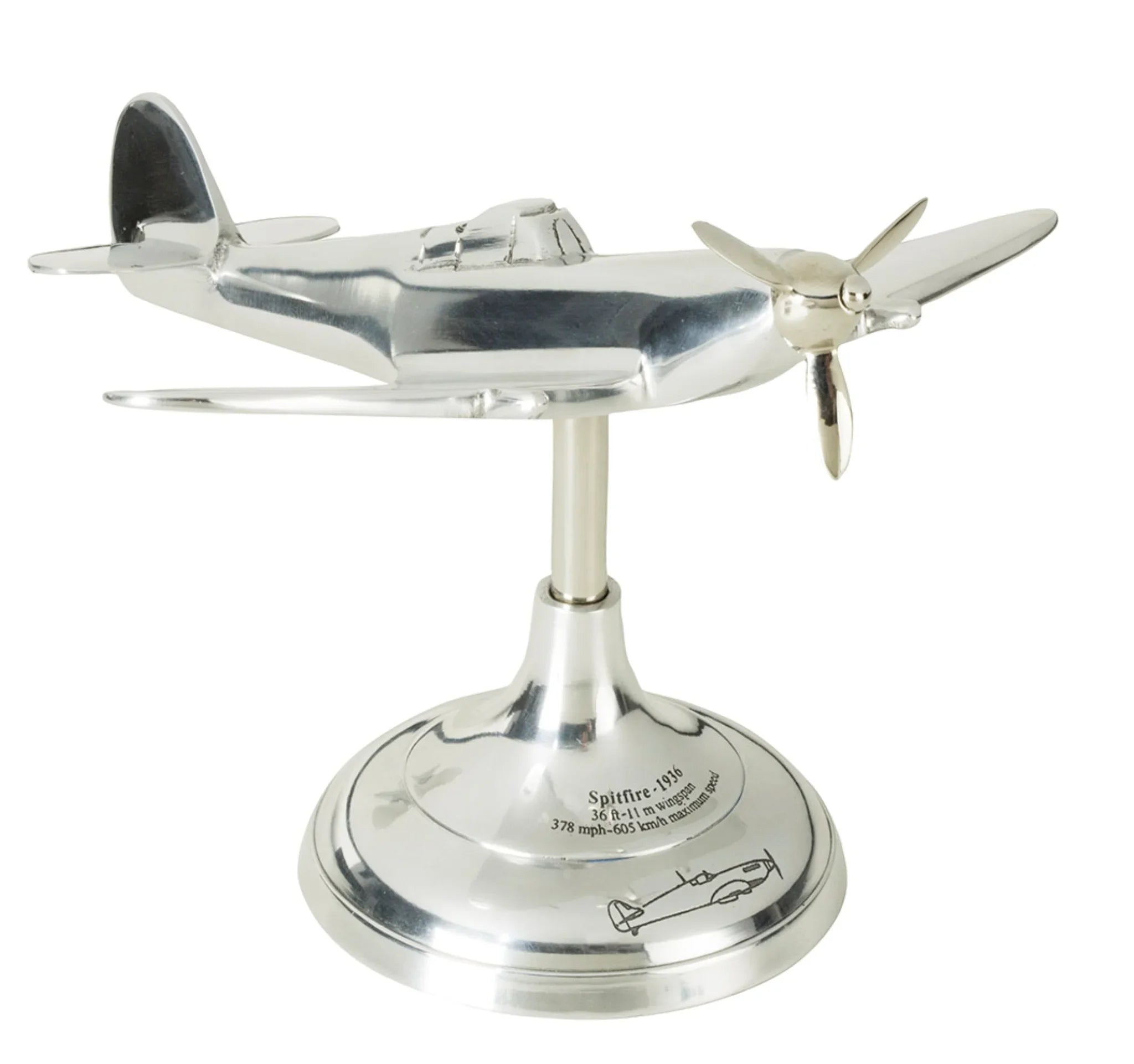 Model Podróżny Spitfire - widok 2